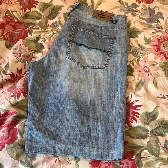 PEPE Jeans BENNY style Size 42 Men's Denim Shorts Broken-In Soft Slight Distress - Picture 15 of 16